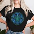 Sea Turtle Tribal Hawaiian Hawaii Turtles Lover Women T-shirt Gifts for Her