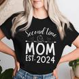 Second Time Mom Pregnancy Mother's Day Soon To Be Mom Women T-shirt Gifts for Her