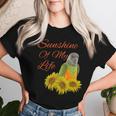 Senegal Parrot Sunshine Sunflower Women T-shirt Gifts for Her