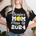 Senior Mom Class Of 2024 Softball Mom Graduation Graduate Women T-shirt Gifts for Her
