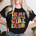In My Softball Girl Era Retro Softball For Girl Women Women T-shirt Gifts for Her