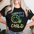 Somebody's Feral Child Toddler Girl And Boy Quotes Women T-shirt Gifts for Her