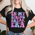 In My Spring Break Era Retro Groovy Vacation College Trip Women T-shirt Gifts for Her