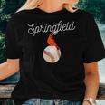 Springfield Red Cardinal For Baseball Lovers Women T-shirt Gifts for Her
