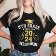 Students 8Th Grade Class Of 2024 Nailed It Graduation Women T-shirt Gifts for Her