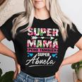 Super Mamá Pero También Super Abuela Camiseta de mujer Regalos para ella
