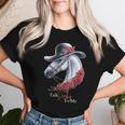 Talk Derby To Me Horse Racing Lover Derby Day Women T-shirt Gifts for Her