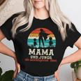 Team Mama Zwei Söhne Superheld Muttertag Stolze Super Mama T-shirt Frauen Geschenke für Sie