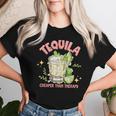 Tequila Cheaper More Than Therapy Tequila Drinking Mexican Women T-shirt Gifts for Her