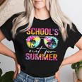 Tie Dye Last Day Of School's Out For Summer Teacher Girls Women T-shirt Gifts for Her