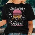Tiger Just A Girl Who Loves Tigers Women T-shirt Gifts for Her