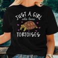 Tortoise Lover Girls Tortoise Reptile Lover Tortoise Women T-shirt Gifts for Her