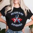 Typ 1 Diabetes Sohn Ist Mein Superhelden-Bewusstsein T1d Mama Papa T-shirt Frauen Geschenke für Sie