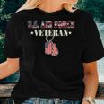 Usaf VeteranMen Women Air Force Veteran Usa Flag Women T-shirt Gifts for Her
