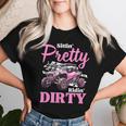 Utv Girls Sittin Pretty And Ridin-Dirty Sxs Women T-shirt Gifts for Her