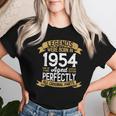 Vintage 1954 Birthday Legends Were Born In 1954 Women T-shirt Gifts for Her