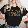 Vintage 1965 58Th Birthday 58 Years Old Women T-shirt Gifts for Her