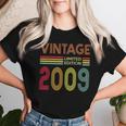 Vintage 2009 15Years Old Boys And Girls 15Th Birthday Women T-shirt Gifts for Her