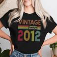 Vintage 2012 12 Years Old Boys And Girls 12Th Birthday Women T-shirt Gifts for Her