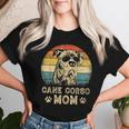 Vintage Cane Corso Mom Dog Lovers Mother's Day Women T-shirt Gifts for Her