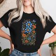 Vintage Floral Aesthetics And Streetwear Flair Women T-shirt Gifts for Her