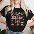 Vintage It's Derby 150 Yall 150Th Horse Racing Ky Derby Day Women T-shirt Gifts for Her