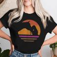 Vintage Niñas Hípica Apparel Para Retro Ecuestre Camiseta de mujer Regalos para ella