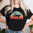 Vintage Plane Spotting Sunset Distressed Sunrise Women T-shirt Gifts for Her