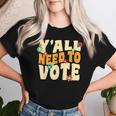 Vote Groovy Retro 70S 1973 Y'all Need To Vote Voting Women T-shirt Gifts for Her