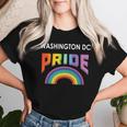 Washington Dc Lgbt Pride 2020 Rainbow Women T-shirt Gifts for Her