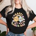 Wave Groovy Happy Earth Day 2024 Make Earth Day Every Day Women T-shirt Gifts for Her