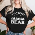 Weltbeste Mama Bear 2024 Muttertag T-shirt Frauen Geschenke für Sie