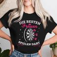 Women's Dart Saying Besten Dart Player T-shirt Frauen Geschenke für Sie