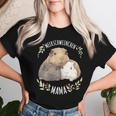 Women's Guinea Pig Mama T-shirt Frauen Geschenke für Sie