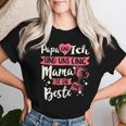 Women's Papa Und Ich Sind Uns Einig Mama Ist Die Beste Mutter T-shirt Frauen Geschenke für Sie