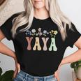 Yaya Wildflower Floral Yaya Women T-shirt Gifts for Her