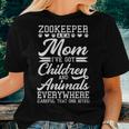 Zookeeper Aka Mom Zookeeping Animal Lover Women T-shirt Gifts for Her