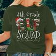 4Th Grade Elf Squad Xmas For Teachers Students Women T-shirt Gifts for Her