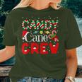 Candy Cane Crew Christmas Candy Cane Party Boys Girls Women T-shirt Gifts for Her