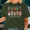 Delivering The Best Presents Labor Delivery Nurse Christmas Women T-shirt Gifts for Her