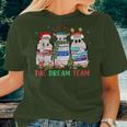 The Dream Team Intensive Care Unit Icu Rn Nurse Christmas Women T-shirt Gifts for Her