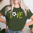 Love Crazy Soccer Mom Life Christmas For Women Women T-shirt Gifts for Her