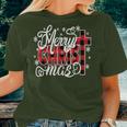 Merry Christ Mas Christian Jesus Christmas Pjs Xmas Pajamas Women T-shirt Gifts for Her