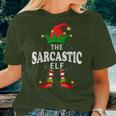 Xmas Sarcastic Elf Family Matching Christmas Pajama Women T-shirt Gifts for Her