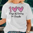 100 Days Of Loving 1St Grade 100Th Day Of School Teacher Women T-shirt Gifts for Her