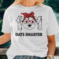 101 Days Smarter Dalmatian Dog Teacher 100Th Day Of School Women T-shirt Gifts for Her