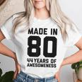 44 Geburtstag 44 Jahre Alt Geschenk Männer Frauen Papa Mama T-shirt Frauen Geschenke für Sie