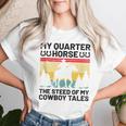 American Quarter Horse Owner Horse Riding Horses Racing Women T-shirt Gifts for Her