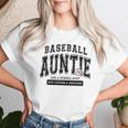 Baseball Auntie Matching Aunt Loud Proud Family Player Game Women T-shirt Gifts for Her