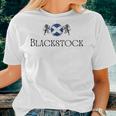Blackstock Clan Scottish Family Name Scotland Heraldry Women T-shirt Gifts for Her